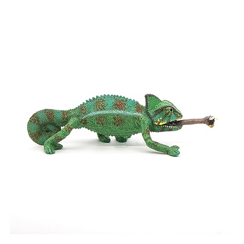 Papo Realistic Chameleon Figurine - Wild Life Collection - Educational Toy for Kids 3+