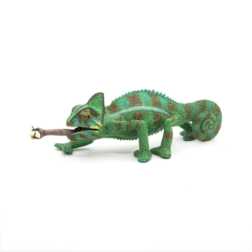 Papo Realistic Chameleon Figurine - Wild Life Collection - Educational Toy for Kids 3+
