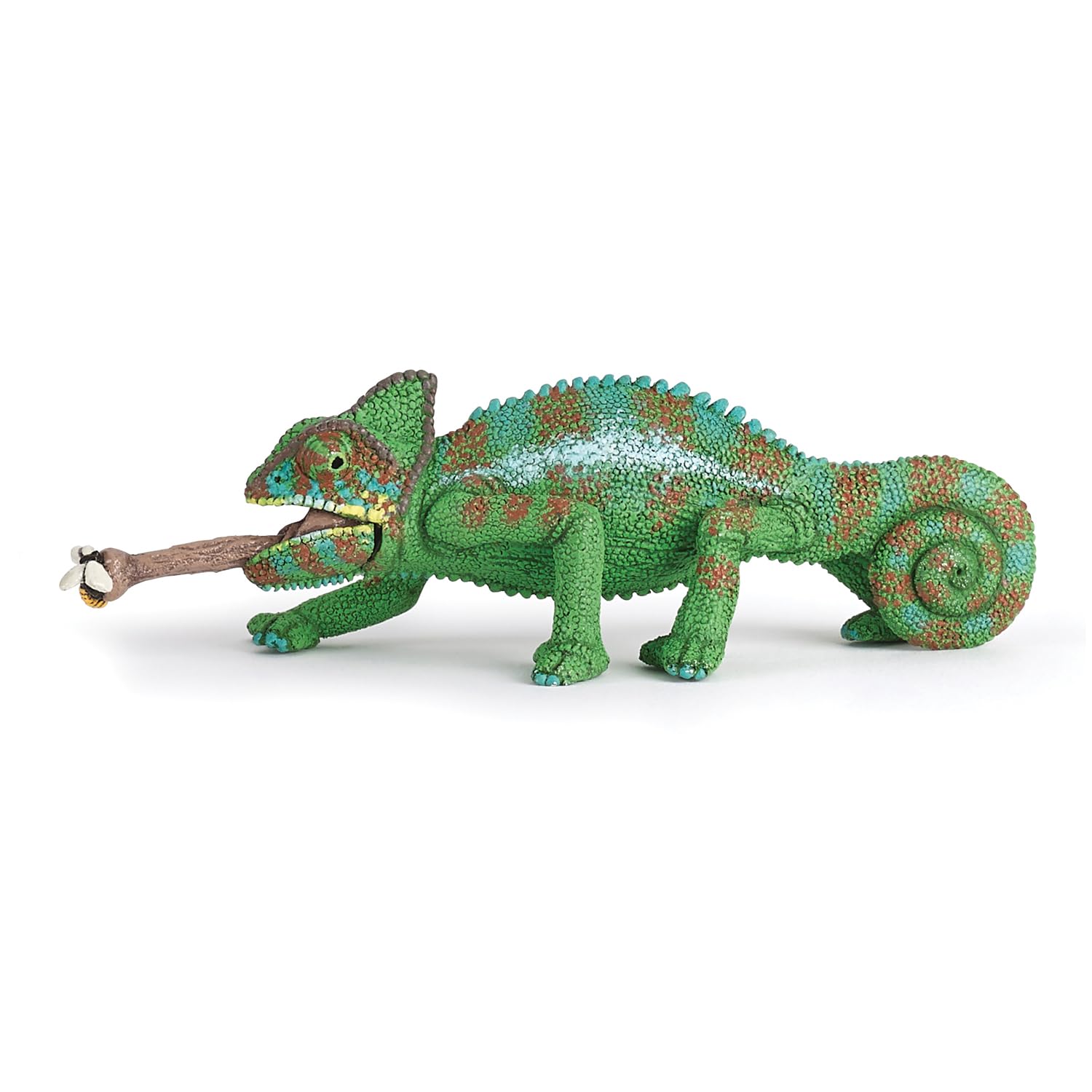 Papo Realistic Chameleon Figurine - Wild Life Collection - Educational Toy for Kids 3+