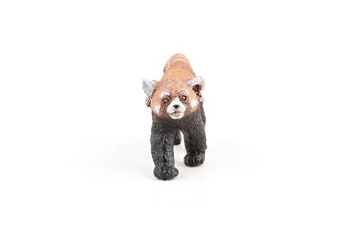 Papo Red Panda Figure – Multicolor Plastic Animal Toy for Imaginative Play
