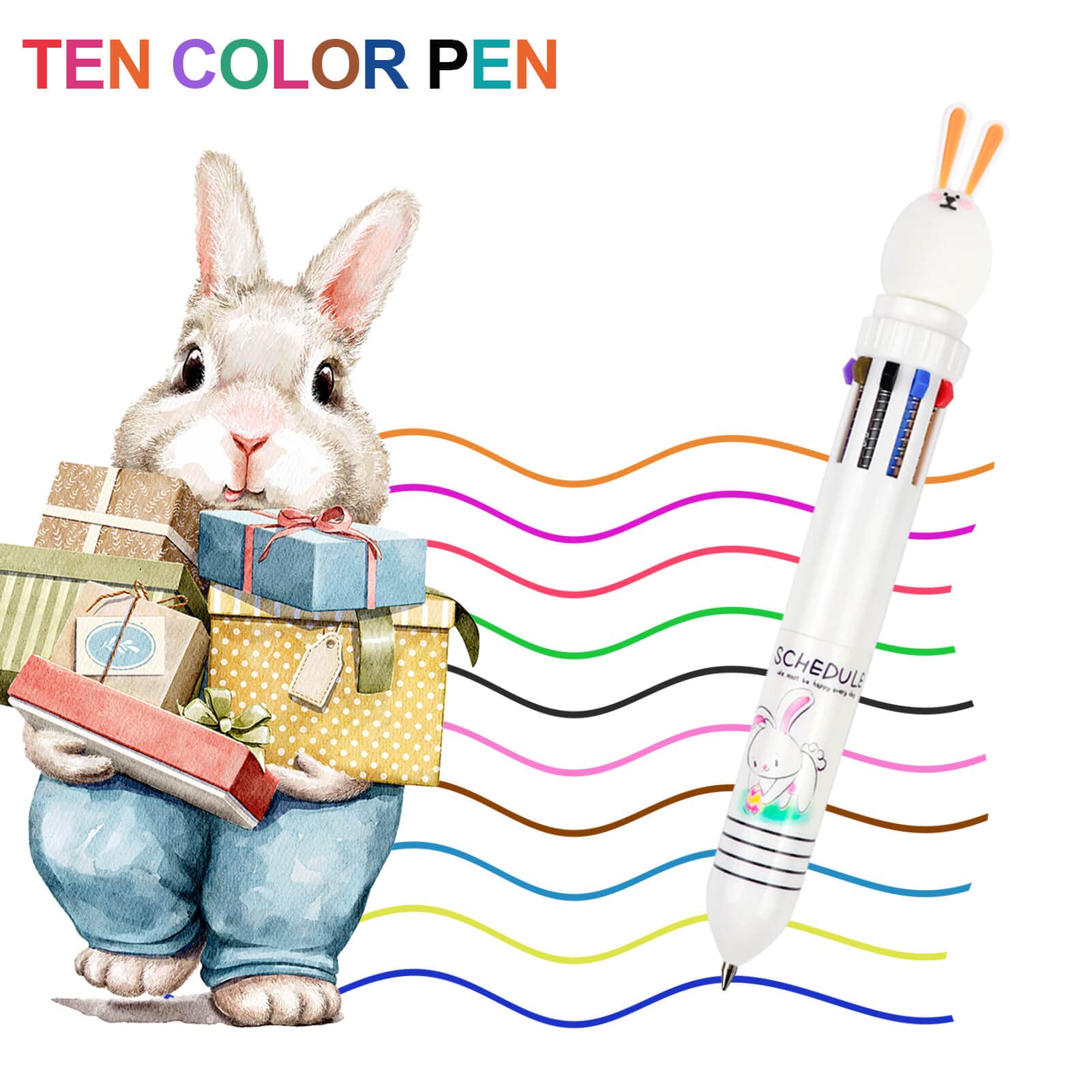 ParkistStar Plush Bunny Diary with Lock – A5 Ruled Notebook for Girls, 80 Pages, Pen & Keys Included