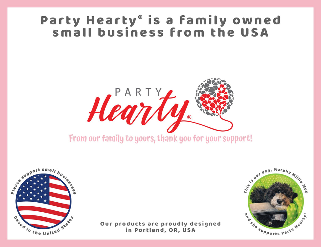 Party Hearty 50-Piece Pink Baby Shower Prediction & Advice Game Cards – Fun Activity for Girls