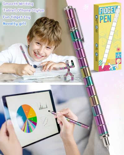 PASTACO Magnetic Fidget Pen – Shape-Changing Toy and Writing Tool for Teens and Adults