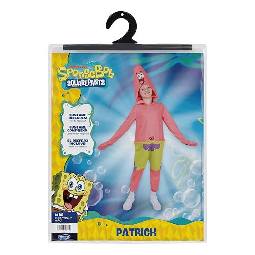 Patrick Star Onesie - Official SpongeBob SquarePants Youth Costume Jumpsuit