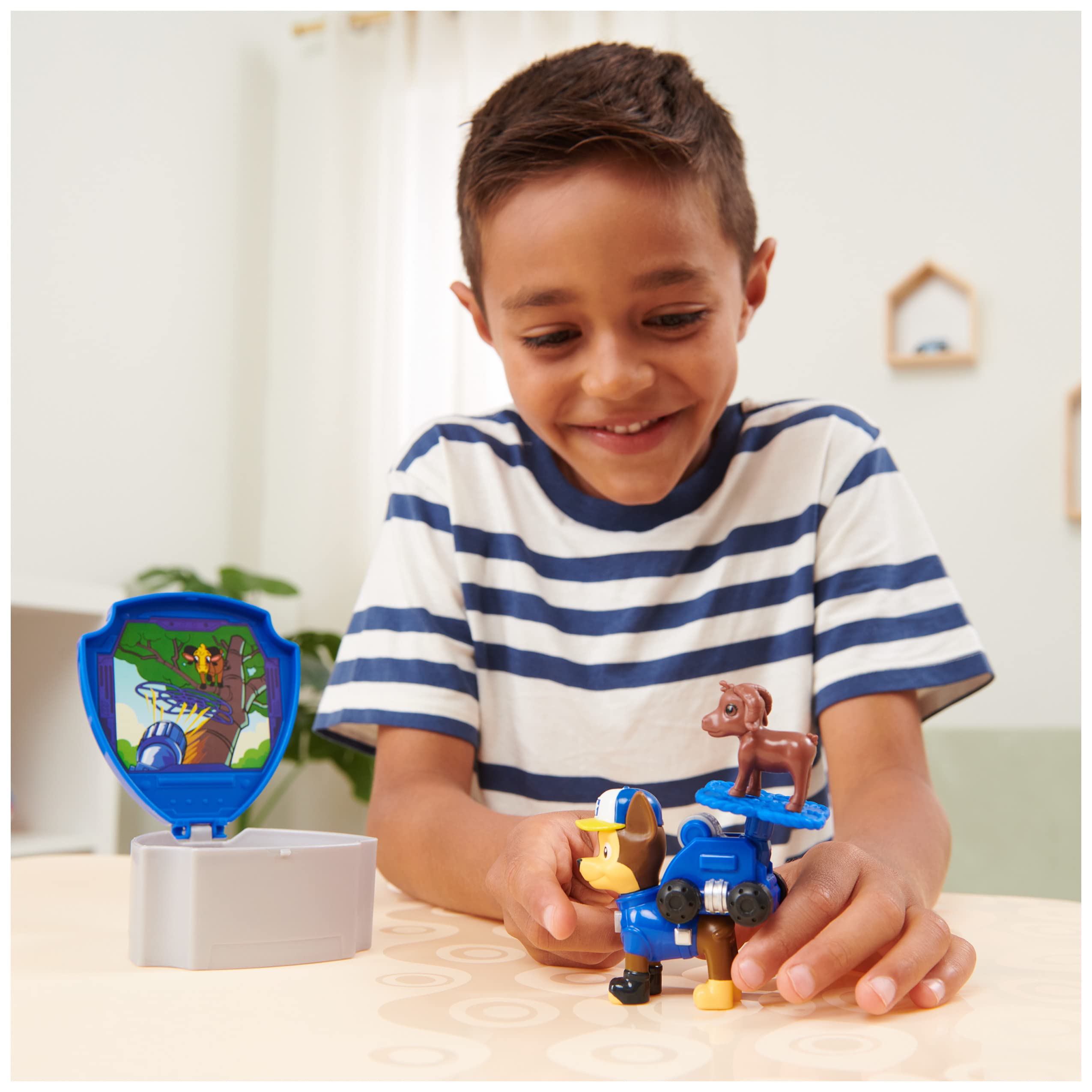 Paw Patrol Big Truck Pups Chase Action Figure with Rescue Drone and Command Pod