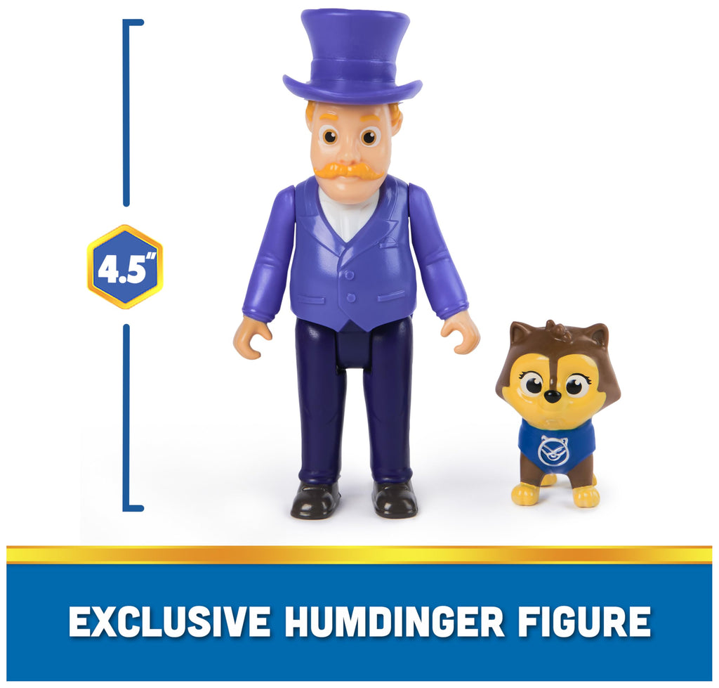 Paw Patrol Chase, Mayor Humdinger & Cat Chase 3-Figure Set for Ages 3+