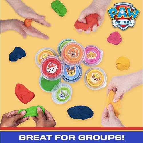 Paw Patrol Dough Party Pack – 25 Tubs of Colorful Sensory Play Dough for Kids Ages 3+