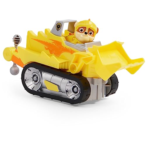 Paw Patrol Rescue Knights Rubble Transforming Toy Car and Figure Set - Ages 3+