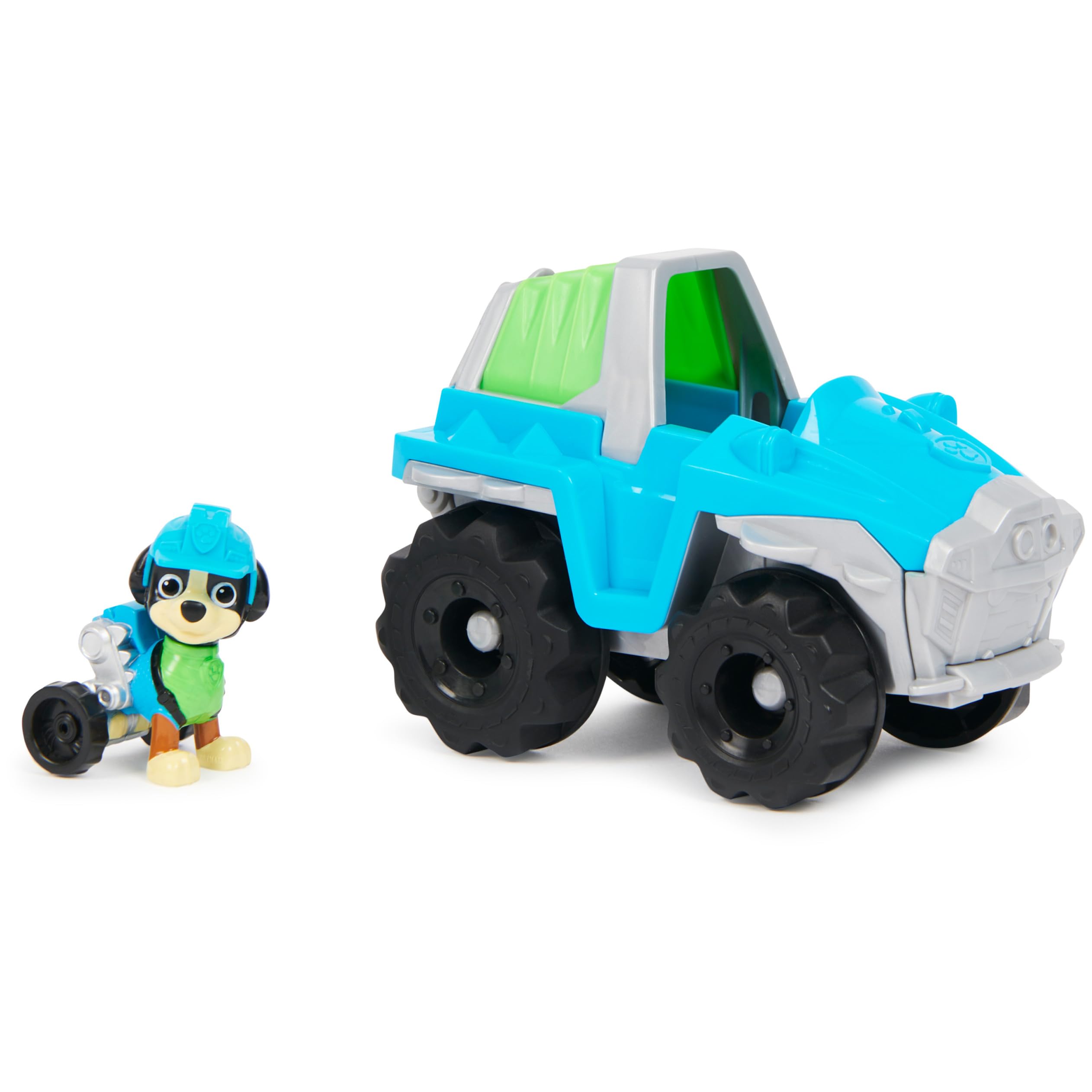 PAW Patrol Rex’s Dinosaur Rescue Vehicle with Action Figure – Ages 3+