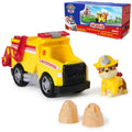 PAW Patrol Rubble Rescue Fire Dump Truck with Rubble Figure and Boulders Action Play