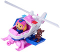 Paw Patrol Skye's Search & Rescue Helicopter with Pull-Back Motor, 15 cm, Includes Kangaroo Figure