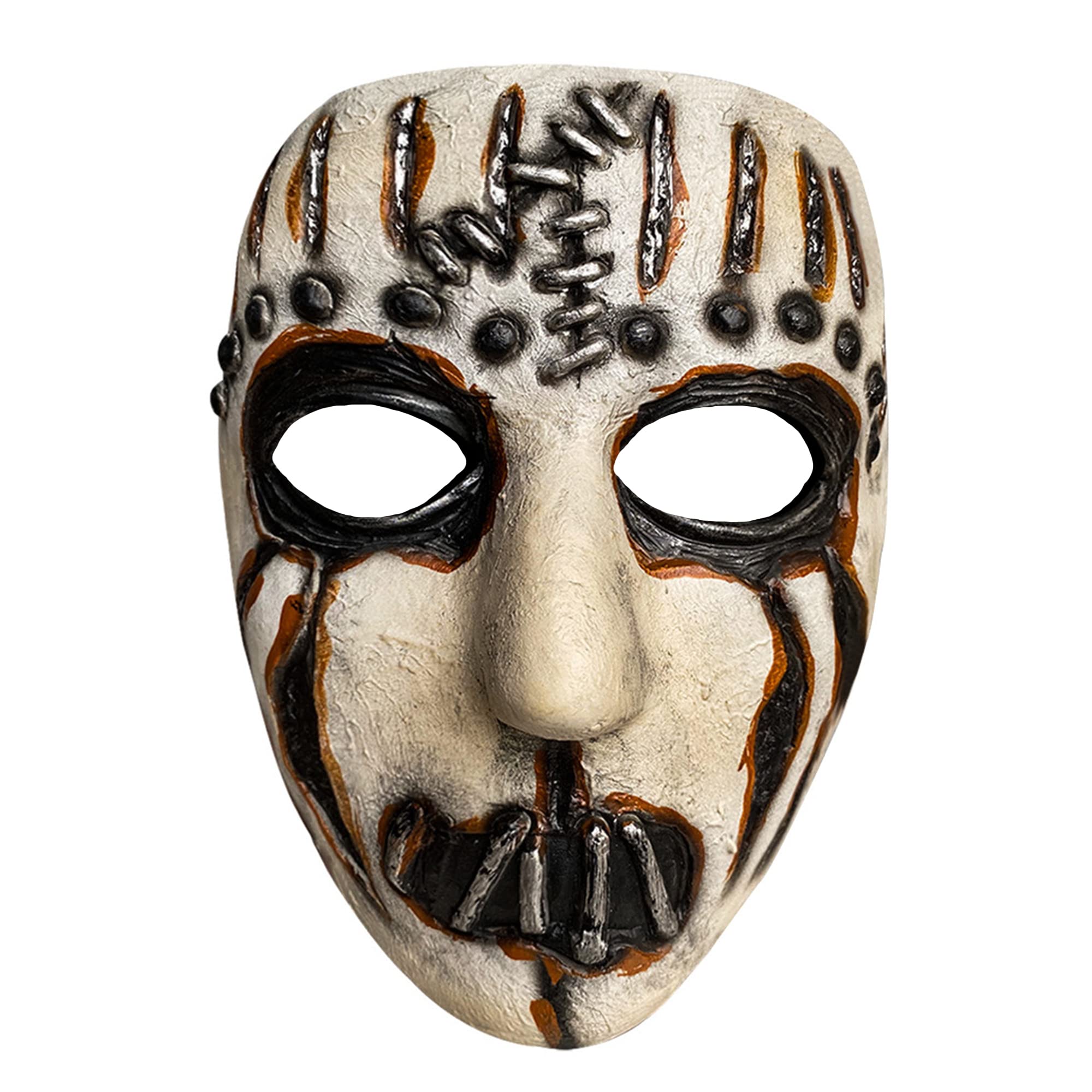 PDLING Latex Half Face Mask for Halloween Cosplay and Masquerade – One Size