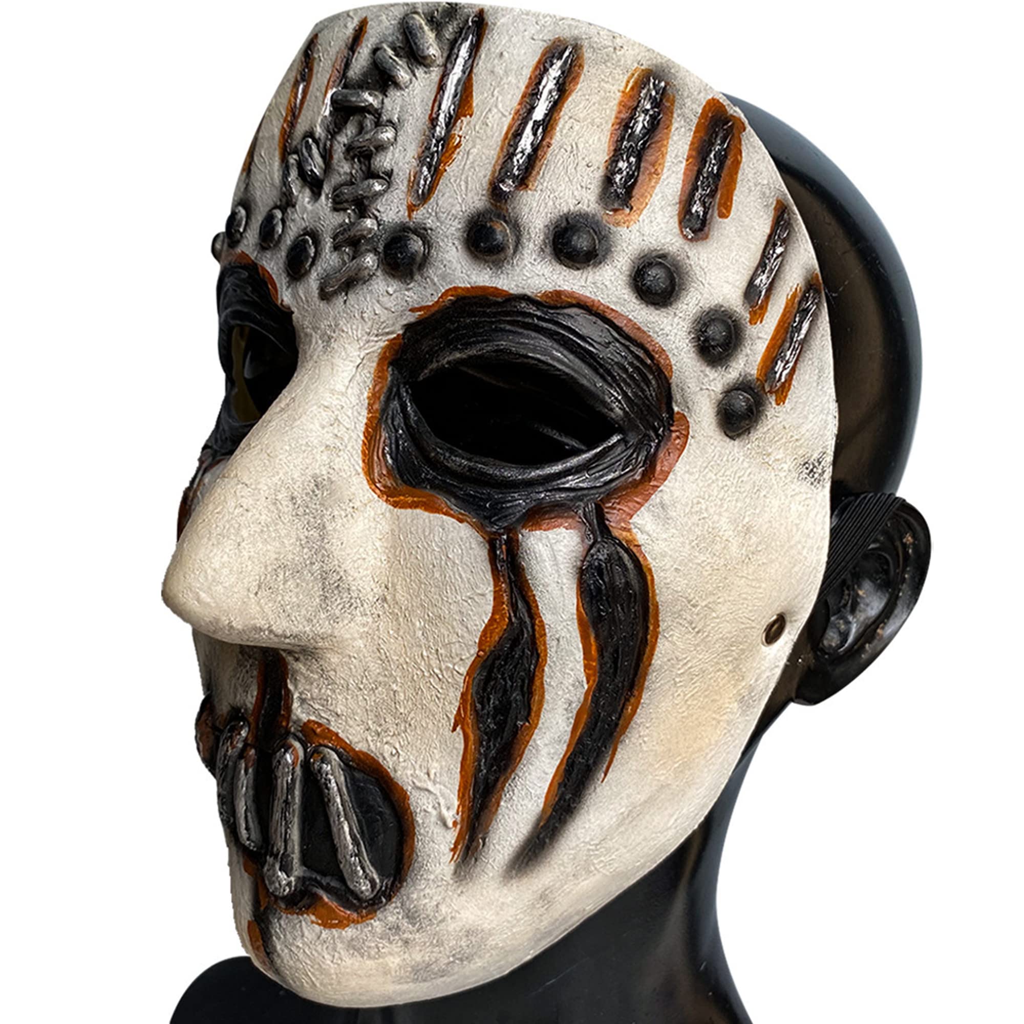 PDLING Latex Half Face Mask for Halloween Cosplay and Masquerade – One Size