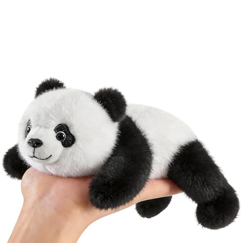 PEACH CAT Panda Stuffed Animal – 6.5-Inch Scented Weighted Plush Toy, Cute Gift for Kids
