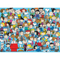 Peanuts Cast of Characters 1000-Piece Jigsaw Puzzle by RoseArt – 20" x 27" Finished Size with Bonus Poster
