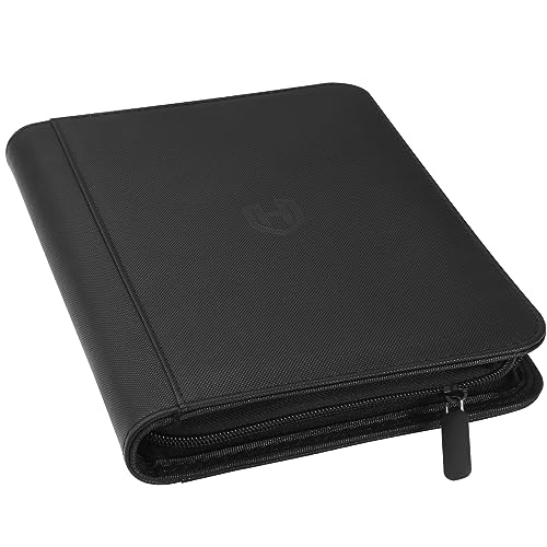 Pemocyny 4-Pocket Card Binder – 288-Pocket Zippered Album for MTG, Sports Cards & TCG