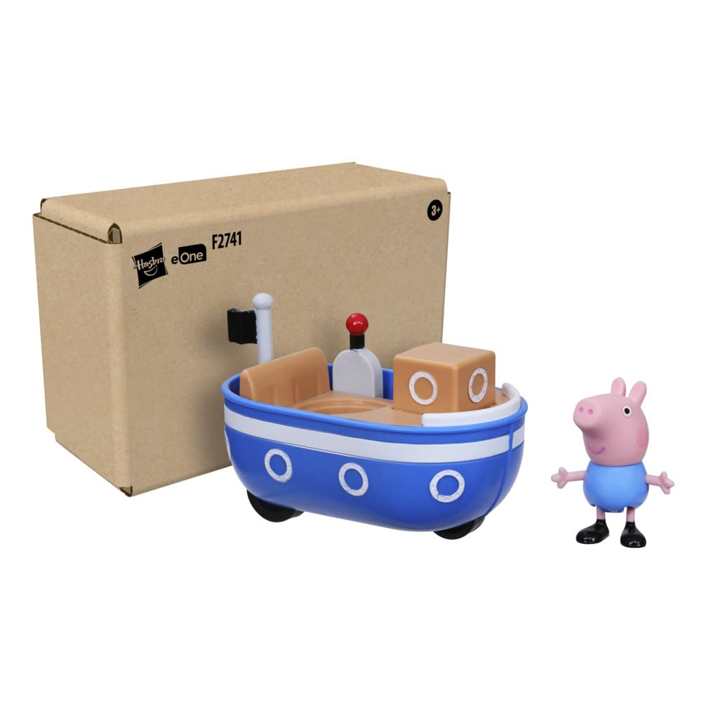 Peppa Pig Little Boat Toy with 3-inch George Pig Figure – Ages 3+