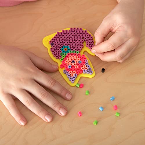 Perler Dinosaur Fuse Bead Bucket Kit – 5000 Beads, 22 Colors, 2 Pegboards