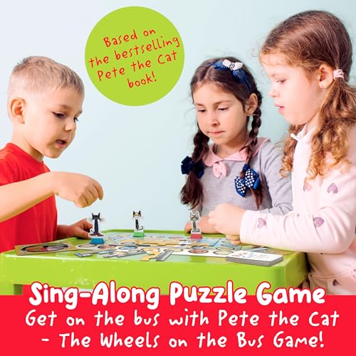 Pete the Cat Wheels on the Bus Cooperative Board Game for Kids Ages 3+ | Briarpatch