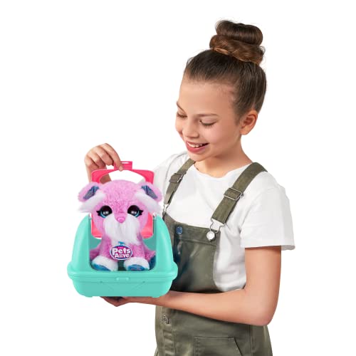 Pets Alive Pet Shop Surprise Series 2: Interactive Speak & Repeat Pets with 10+ Surprises (Llama, Unicorn, Puppy, Kitten)