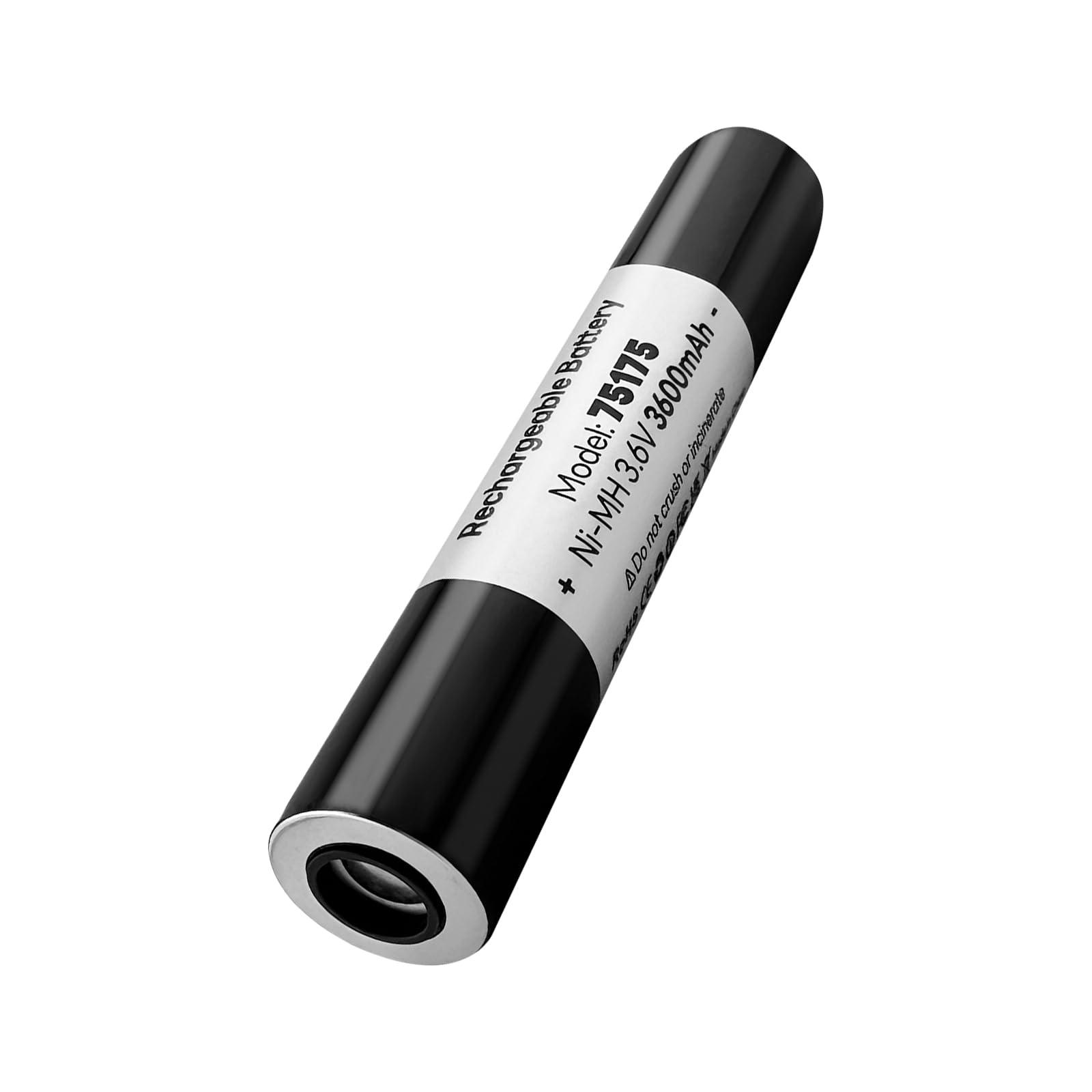 PFHL 75175 Rechargeable Battery 3.6V 3600mAh Ni-MH for Streamlight Stinger & Pelican M9 Flashlights (1 Pack)