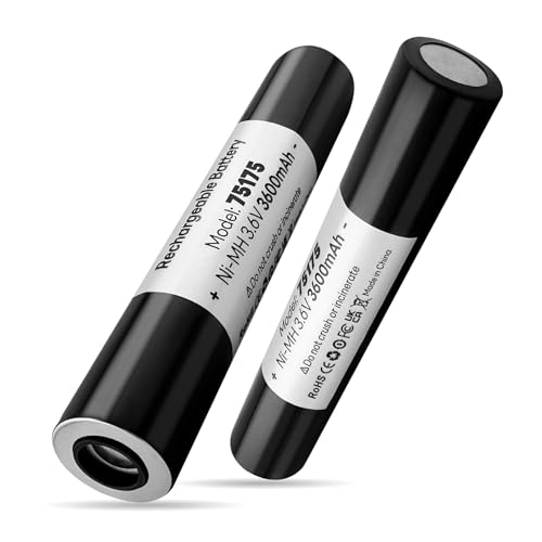 PFHL 75175 Rechargeable Battery 3.6V 3600mAh Ni-MH for Streamlight Stinger & Pelican M9 Flashlights (1 Pack)