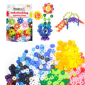 PicassoTiles 108-Piece Building Chips Interlocking Disc Blocks STEM Toy for Ages 3+ (PTF108)