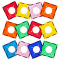 PicassoTiles 12-Piece Square Magnetic Tiles Expansion Pack for Marble Run and Building Blocks