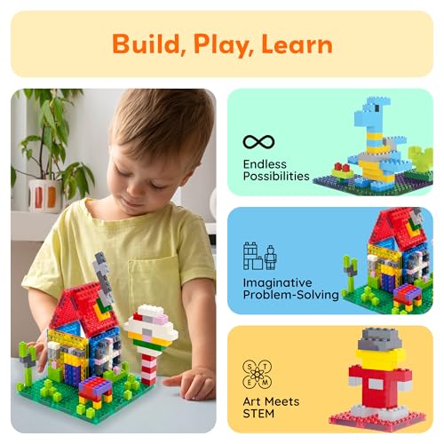 PicassoTiles PTS259 259-Piece Magnetic Brick and Building Block Set – STEM Toy for Ages 3+
