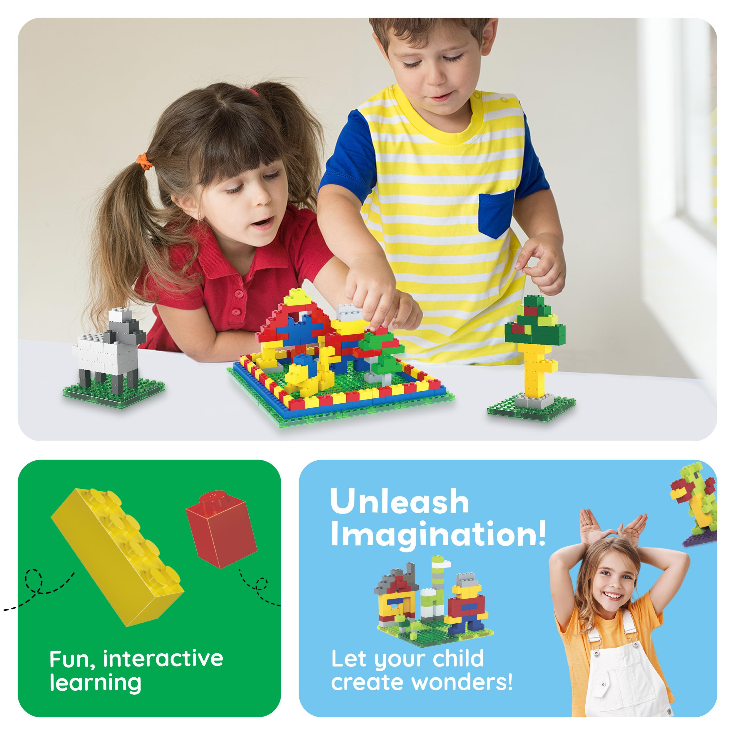 PicassoTiles PTS259 259-Piece Magnetic Brick and Building Block Set – STEM Toy for Ages 3+