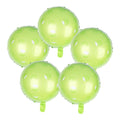 Pickleball-Themed 5-Pack 18-Inch Mylar Balloons for Party Decor
