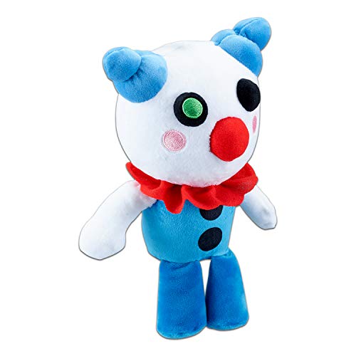 PIGGY Clowny Plush Toy – Series 1 Collectible Stuffed Animal with In-Game DLC Code