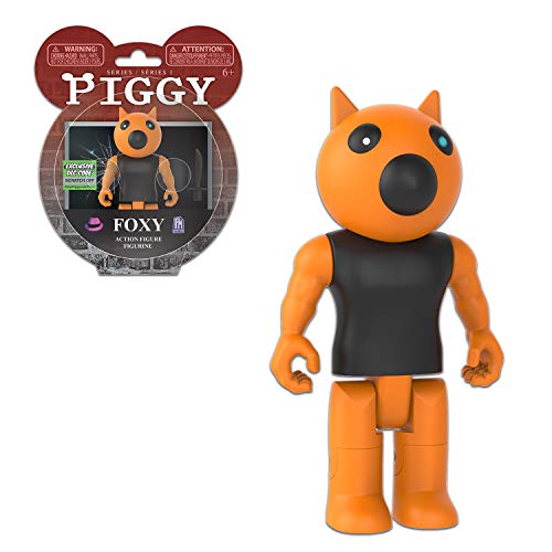 PIGGY Foxy Action Figure – Articulated Buildable Collectible Toy, Series 1