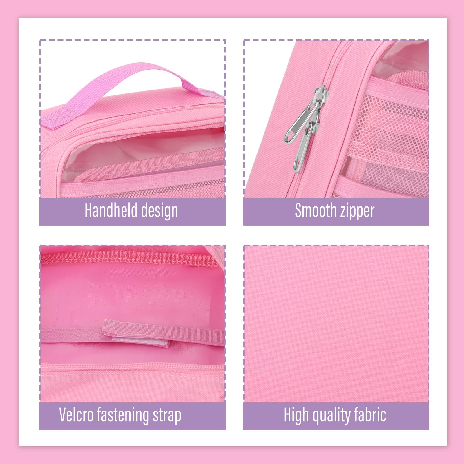Pink Carrying Case for Little Tikes Story Dream Machine Books, Figures & Starter Set - Portable Storage Bag with Handle by RZYLKA