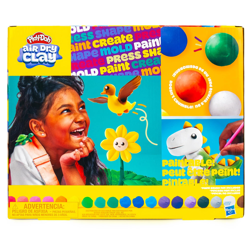 Play-Doh Air Dry Clay Scented Variety Pack: 13 Rainbow Clays, Tools, Molds, and Wiggly Eyes for Kids Ages 4+