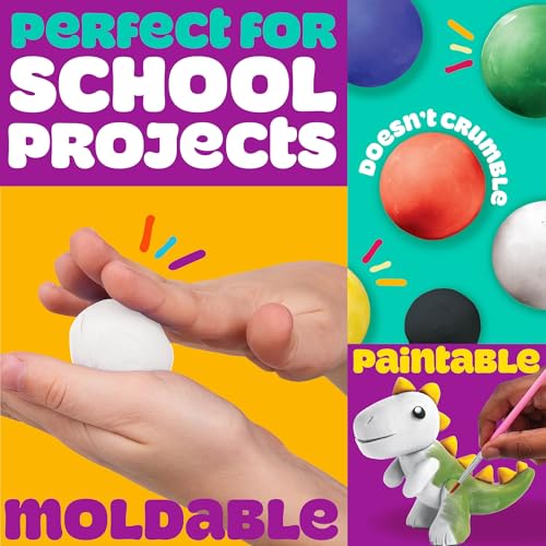 Play-Doh Air Dry Clay Scented Variety Pack: 13 Rainbow Clays, Tools, Molds, and Wiggly Eyes for Kids Ages 4+