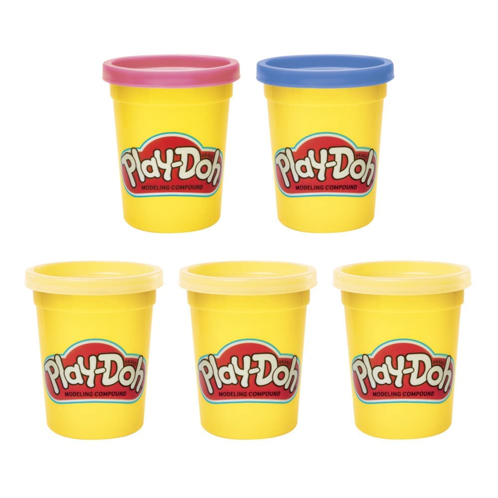 Play-Doh Color Me Happy Set – Multicolored Non-Toxic Plasticine Clay for Kids
