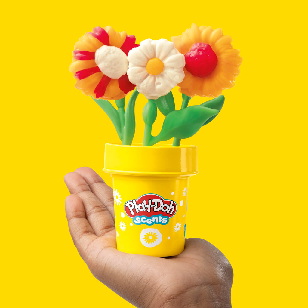 Play-Doh Flower Two Pack: Tulips, Daffodils, Sunflower & Daisies – Kids Arts & Crafts Kit