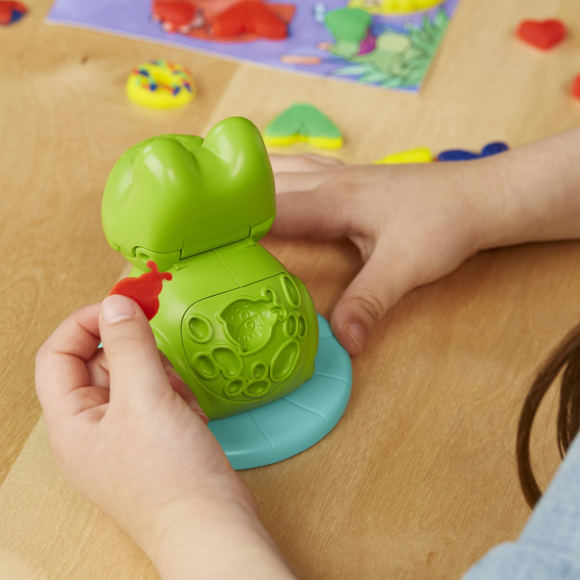 Play-Doh Frog ‘n Colors Starter Set – Color Sorting Toy for Ages 3+ with Playmat