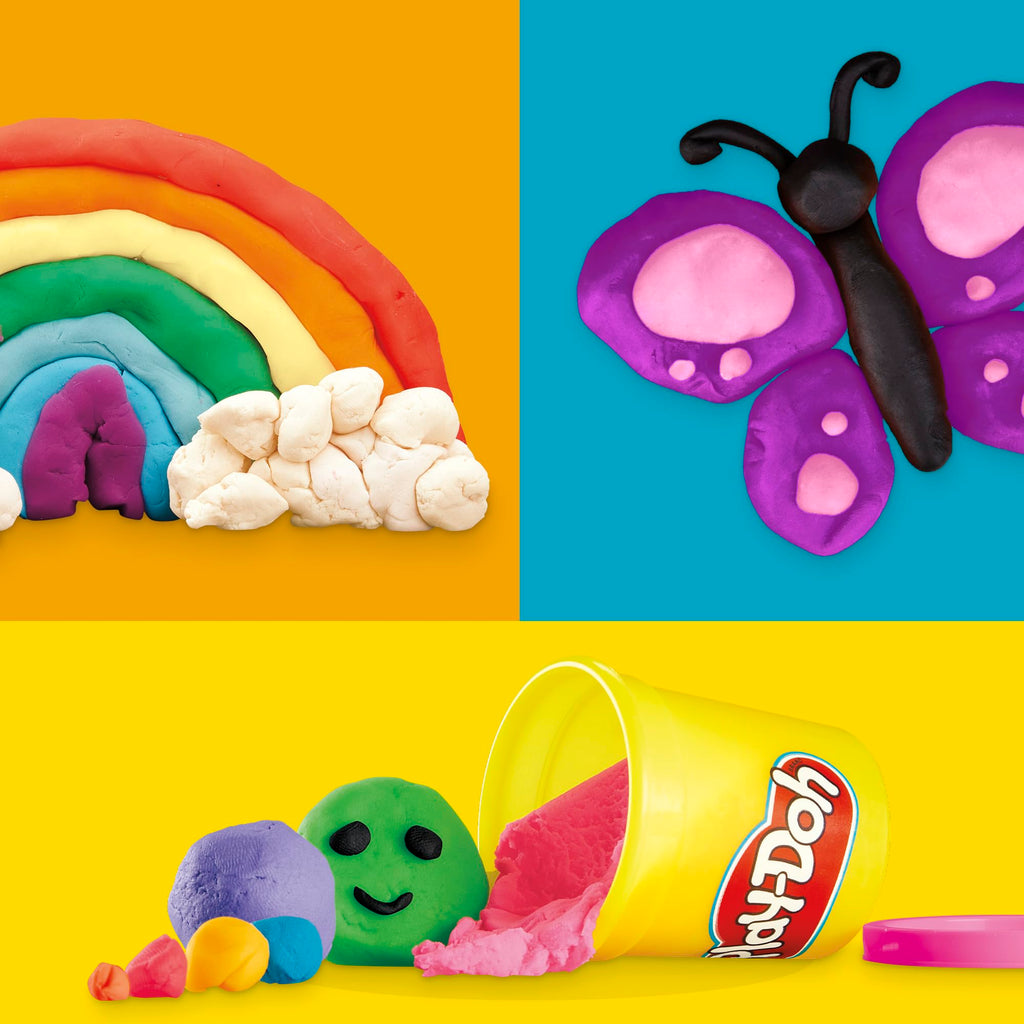 Play-Doh Jewel Colors Bulk 12-Pack of 4-Ounce Cans – Non-Toxic Modeling Dough for Kids Ages 2+ (Amazon Exclusive)