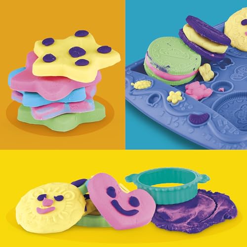 Play-Doh Kitchen Creations Cookie Creations Playset – Pretend Baking Set for Kids Ages 3+