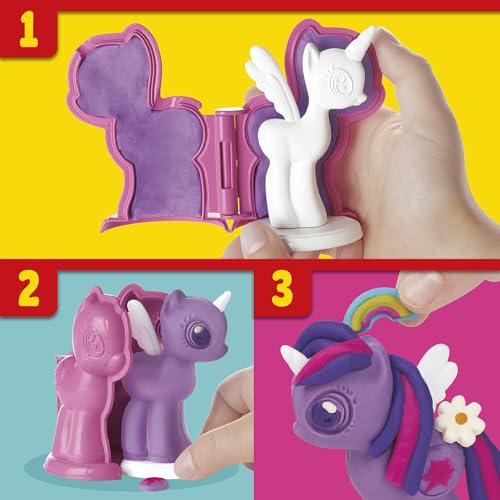 Play-Doh Make & Style Ponies Set – My Little Pony Arts and Crafts Kit for Kids (Amazon Exclusive)