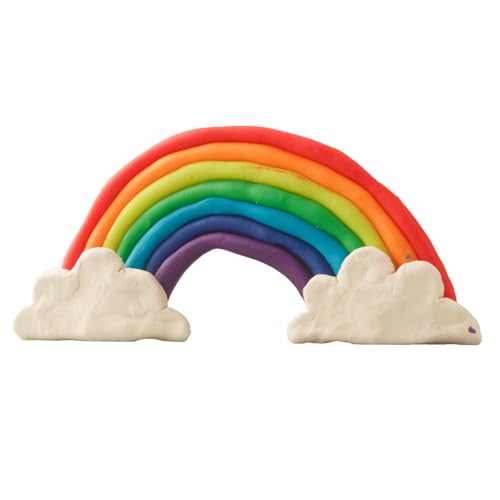 Play-Doh Rainbow 8-Pack: 85g Pots of Modelling Clay in 8 Colors, Non-Toxic, Ages 2+