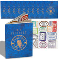 Playbees Passport Sticker Book – 12-Pack Travel-Themed Sticker Set for Kids