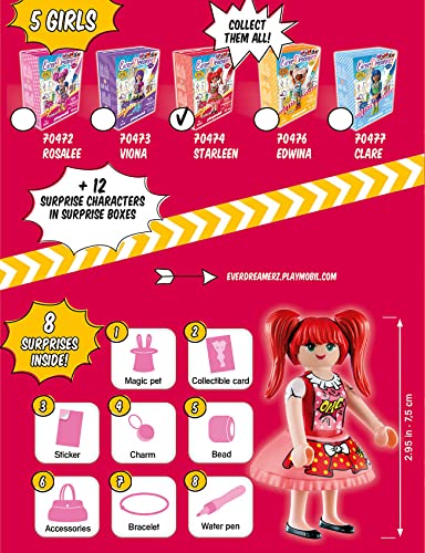 Playmobil EverDreamerz Comic World Starleen with Bow Charm and 7 Surprises