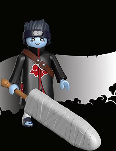 Playmobil Naruto Shippuden Kisame Action Figure with Samehada Sword and Carrying Strap, Ages 5+