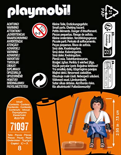 Playmobil Naruto Shippuden Sasuke Figure with Sword