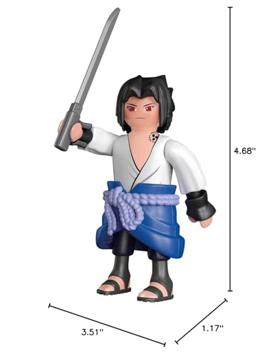Playmobil Naruto Shippuden Sasuke Figure with Sword