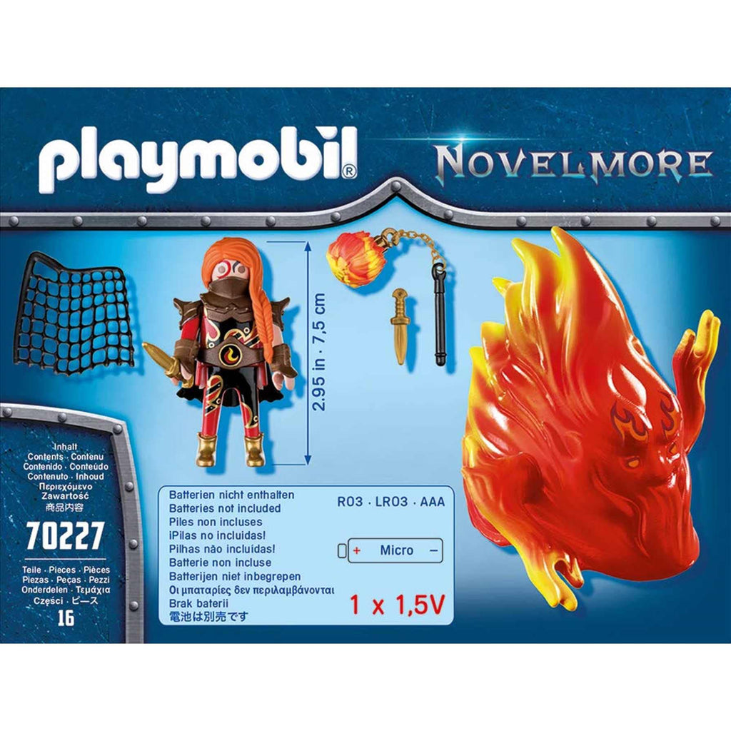 Playmobil Novelmore Burnham Raiders Spirit of Fire Playset with Ghost and Accessories