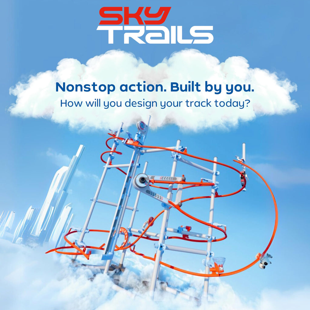 Playmobil Sky Trails Track Blaster Accessory Pack – Interactive Obstacle for Racing Tracks